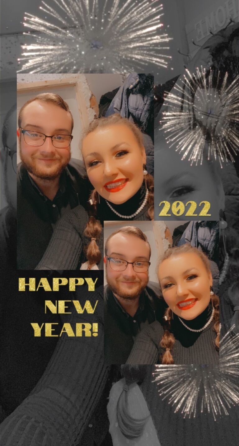 The couple celebrated their second New Years with friends singing in 2022 to Aerosmith a tradition Nathan and his boys have long since held, literally welcoming Amelia in with open arms.