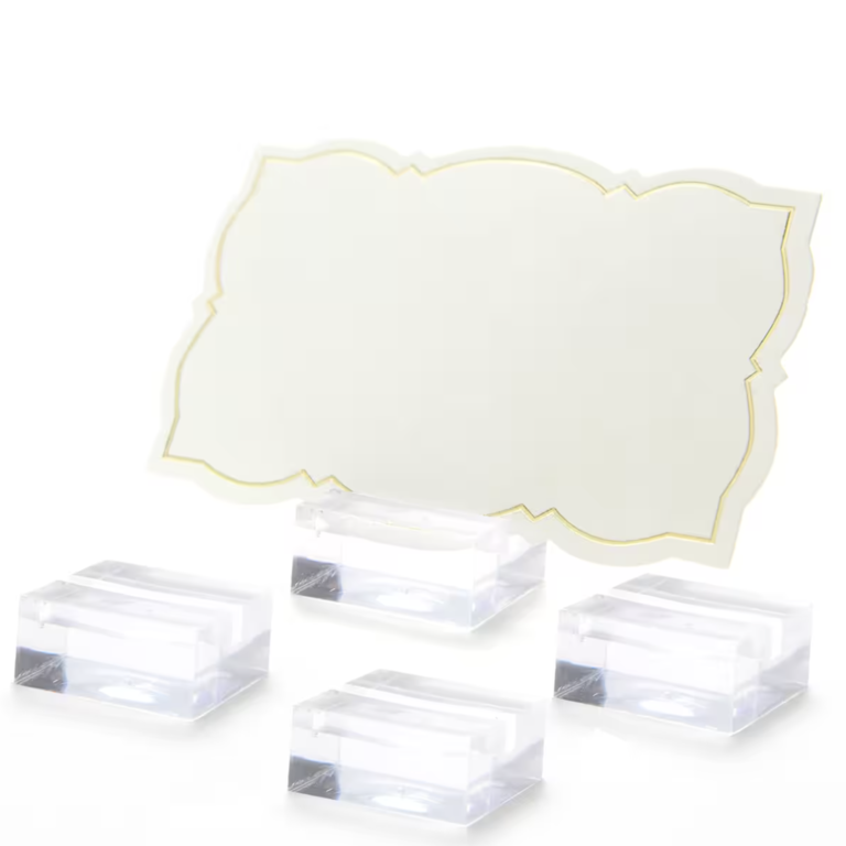 Clear Place Card Holders