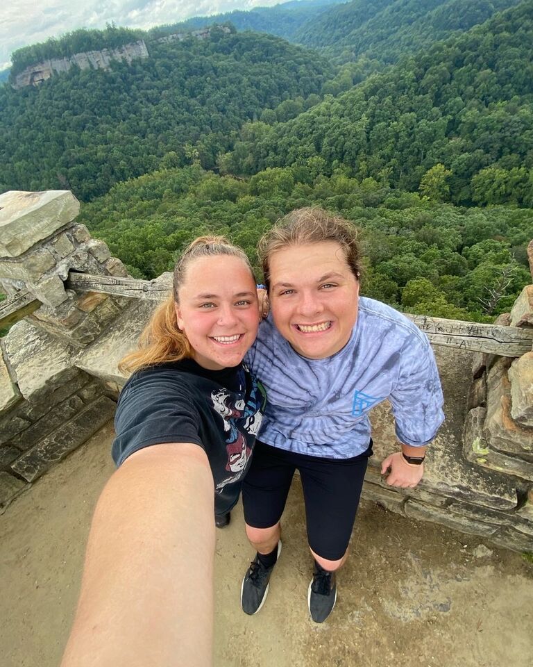 Michael and Marisol spend the weekend in Red River Gorge together. One of the many destinations they have explored together, and they will only continue to do more!