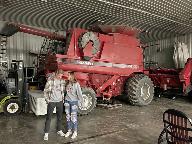 Matthew visited Napoleon for New Years. Erica still regrets not letting Matthew ask Randy to sit in Randy's combine. 