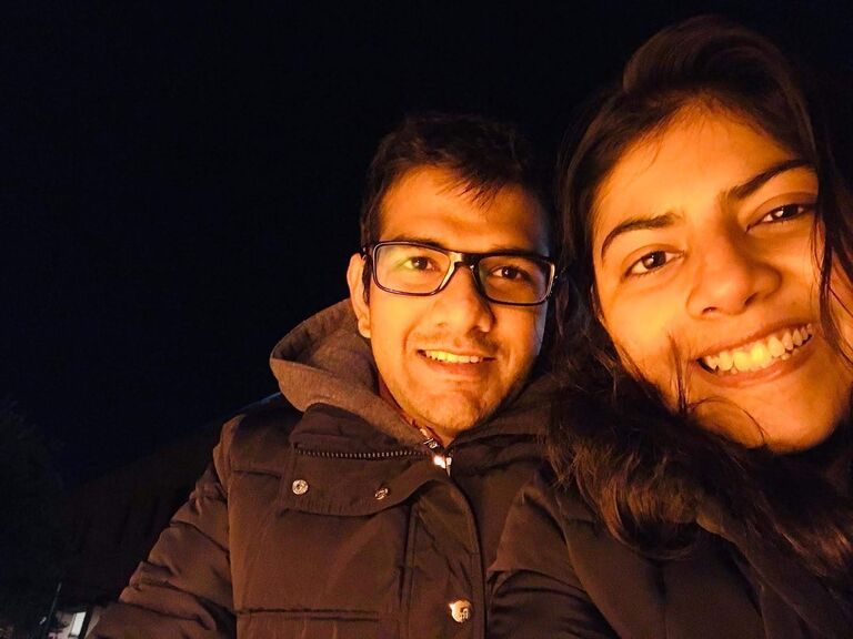 Our first night out