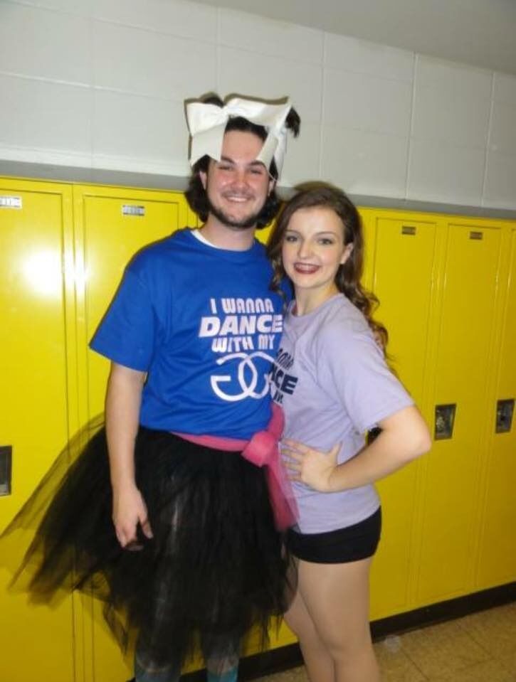Morgan and Nate met in 2014 when they were paired together as dance partners. Oakville High School has a tradition where senior boys are paired with a girl from the dance team to perform at a basketball game. Nate and Morgan were paired together, but were both dating other people during this point in their lives. Fun fact, Nate ripped his pants during this performance (: