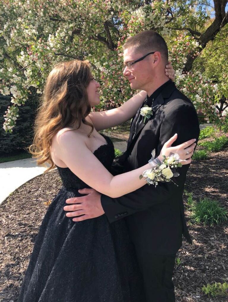 Our Final prom in high school.