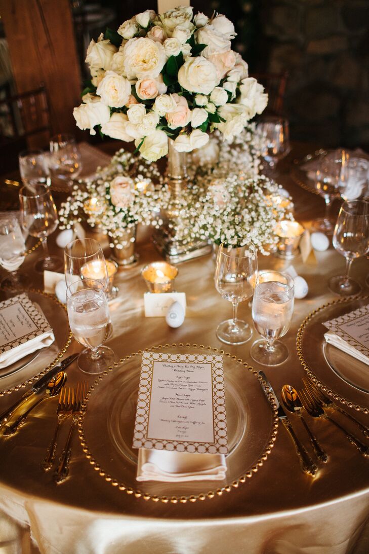 Golden Tablescape