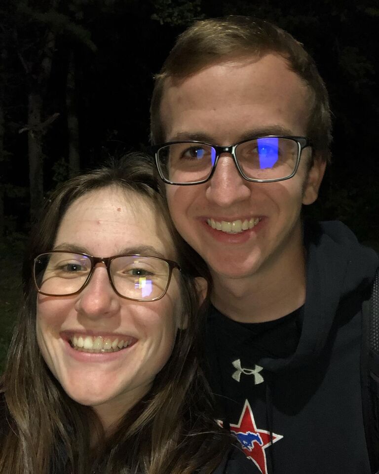 Our one-year anniversary!! Little did Madison know; Daylen had been ring shopping and went and bought her ring that night.