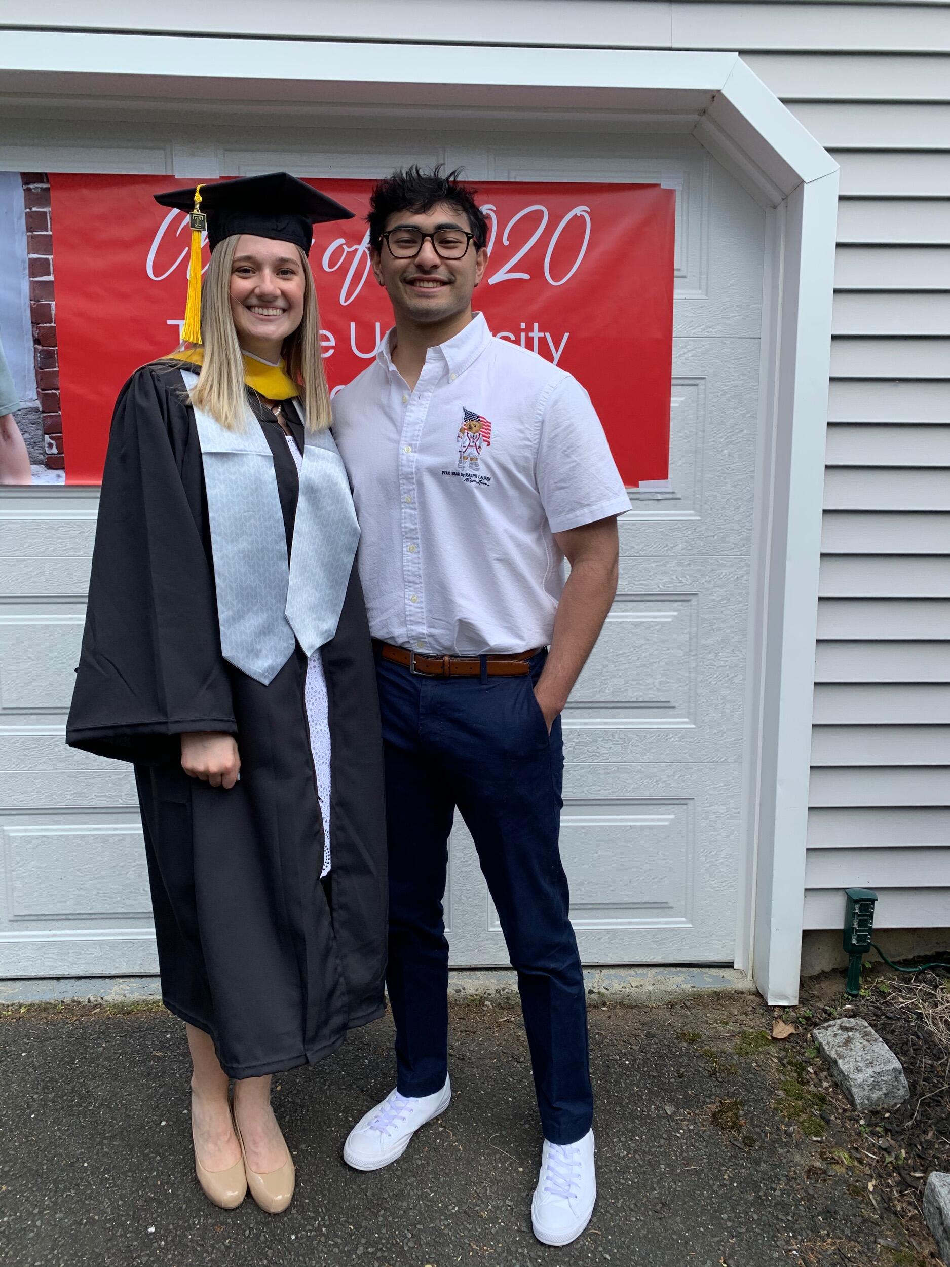 Olivia graduates college