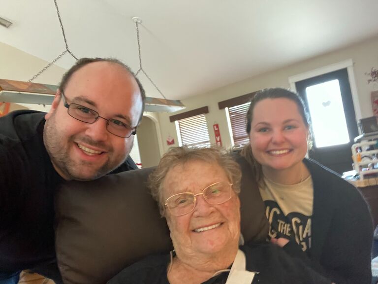Mike meets Grandma Jackie!