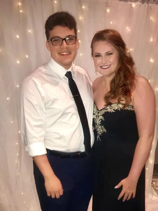 First date at Hannah's AFC formal.