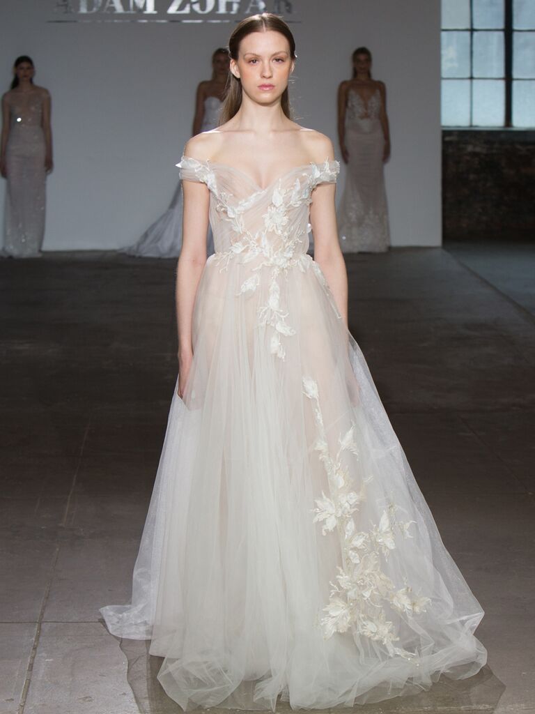 Adam Zohar Spring 2019 Collection: Bridal Fashion Week Photos