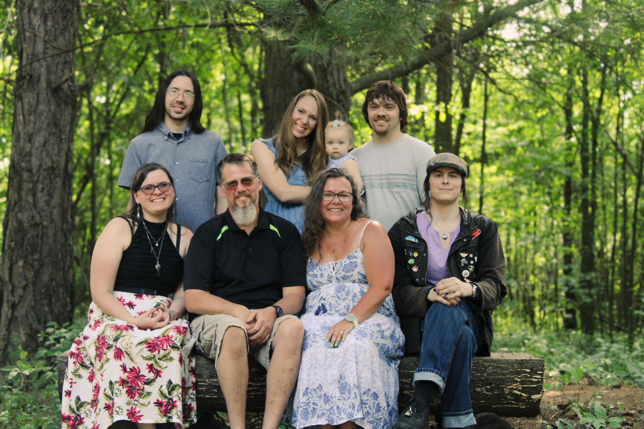 Family Pictures with the Bride's family!