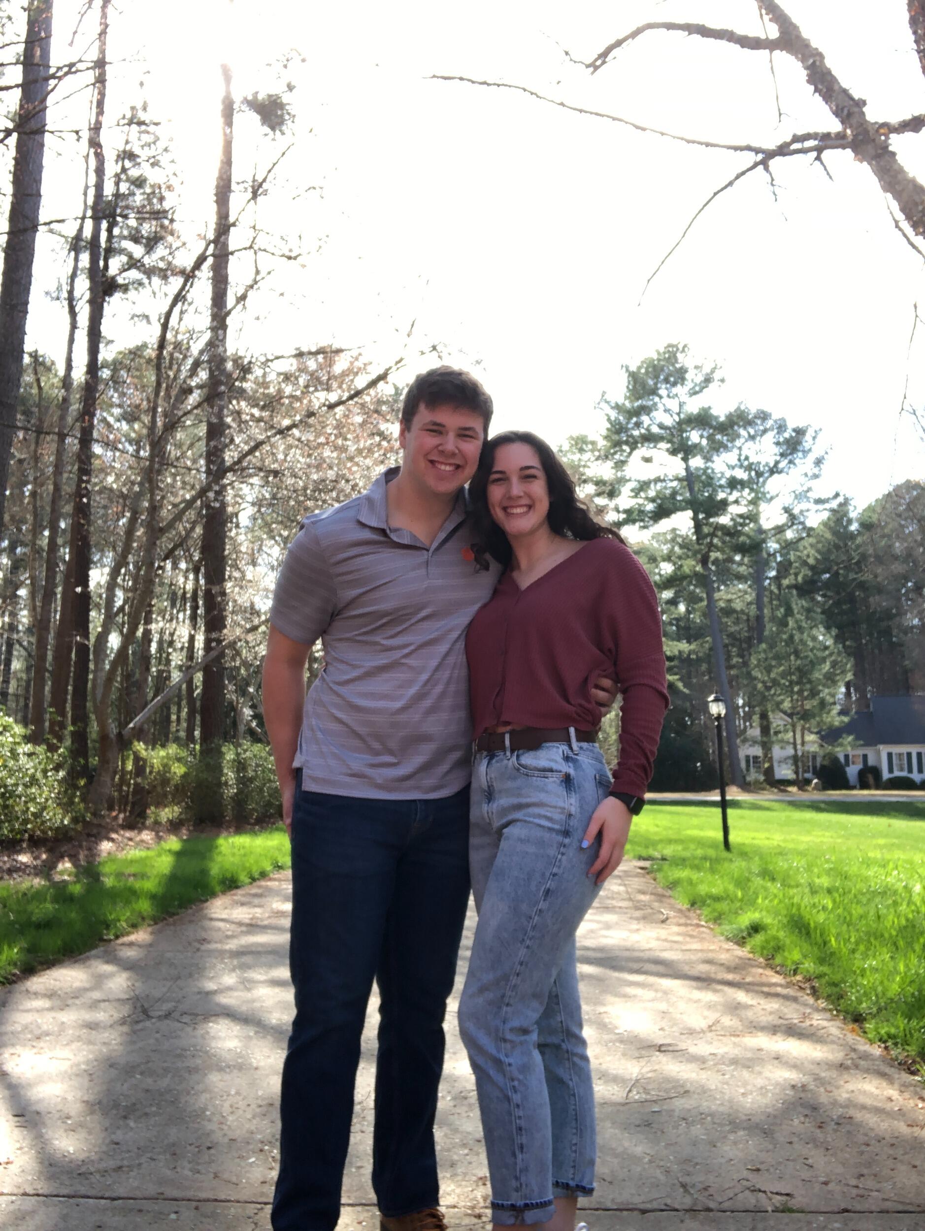 We celebrated 1 year of dating!