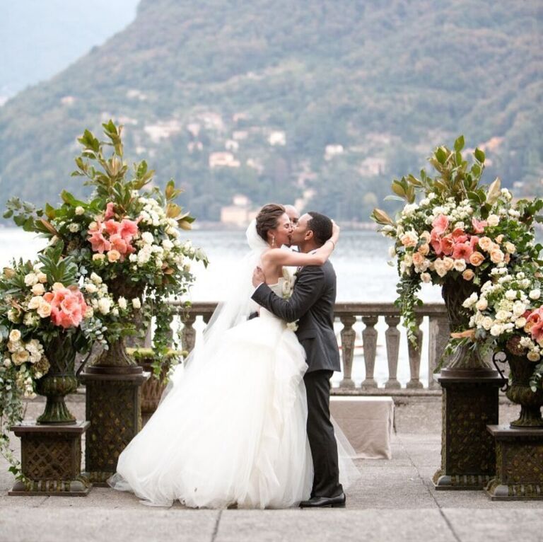 Chrissy Teigen's wedding dress