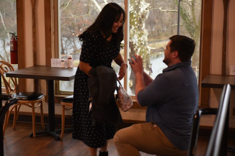 She says yes!