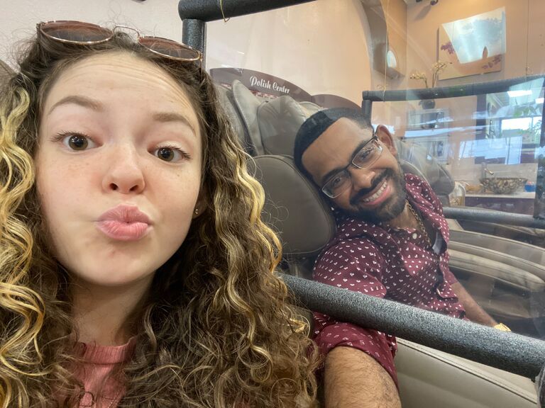 Our first date
