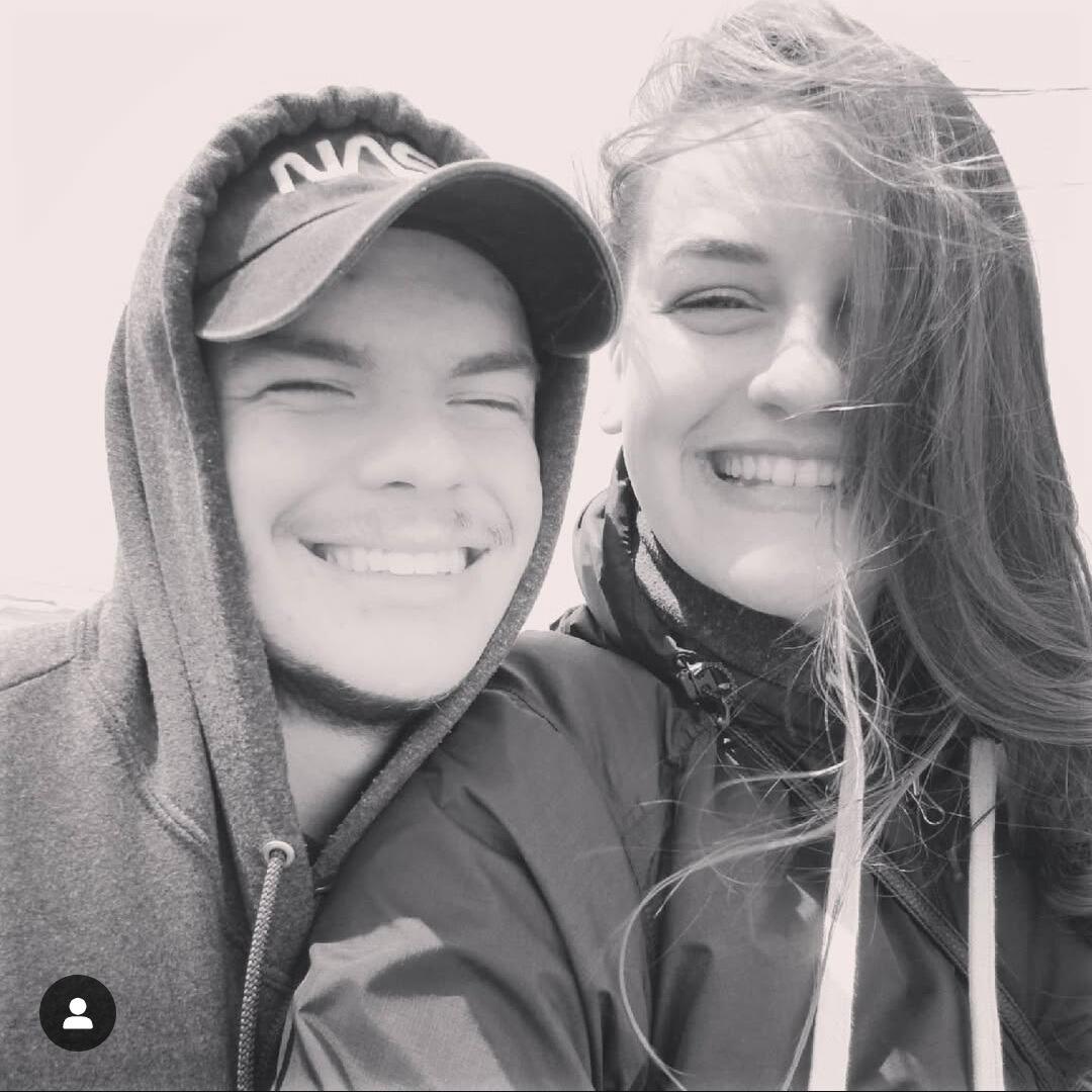 Our second "date" at Seaside, OR. Tanner's first time seeing the West Coast Beaches. 