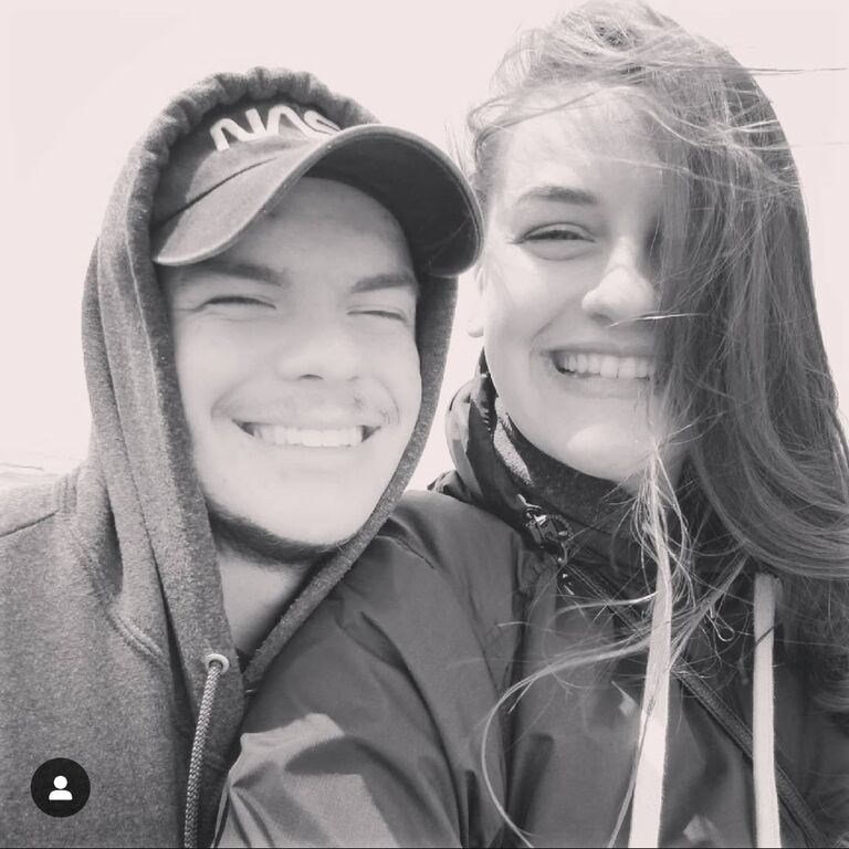 Our second "date" at Seaside, OR. Tanner's first time seeing the West Coast Beaches. 