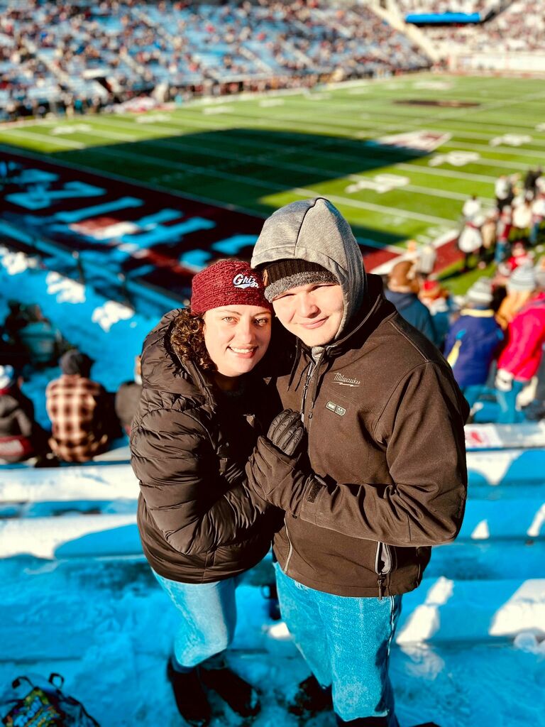 A cold Griz Football Game