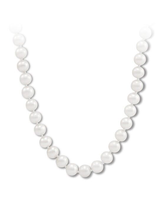 Cultured Pearl Necklace 10K Yellow Gold