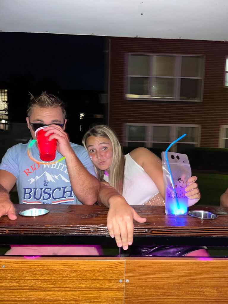 Pub cycles are our favorite! Happy 21st Birthday Kelli!