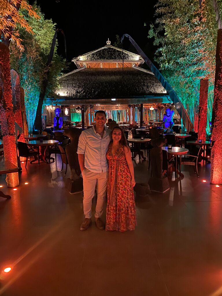 Sushi dinner in Ibiza, Spain