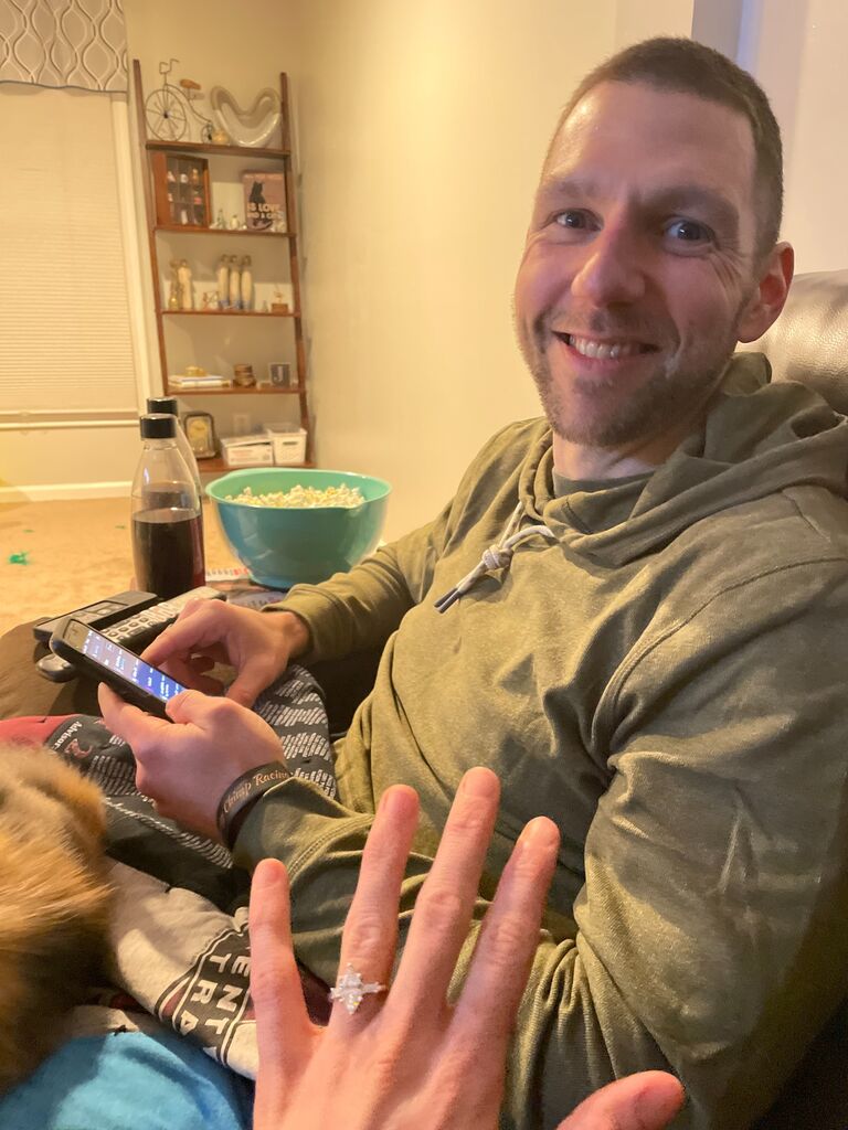 "Why buy the cow? Because you love her....you really do"

A quiet night in our first home together, we decided that we wanted to do life together forever 🥰💍💒
