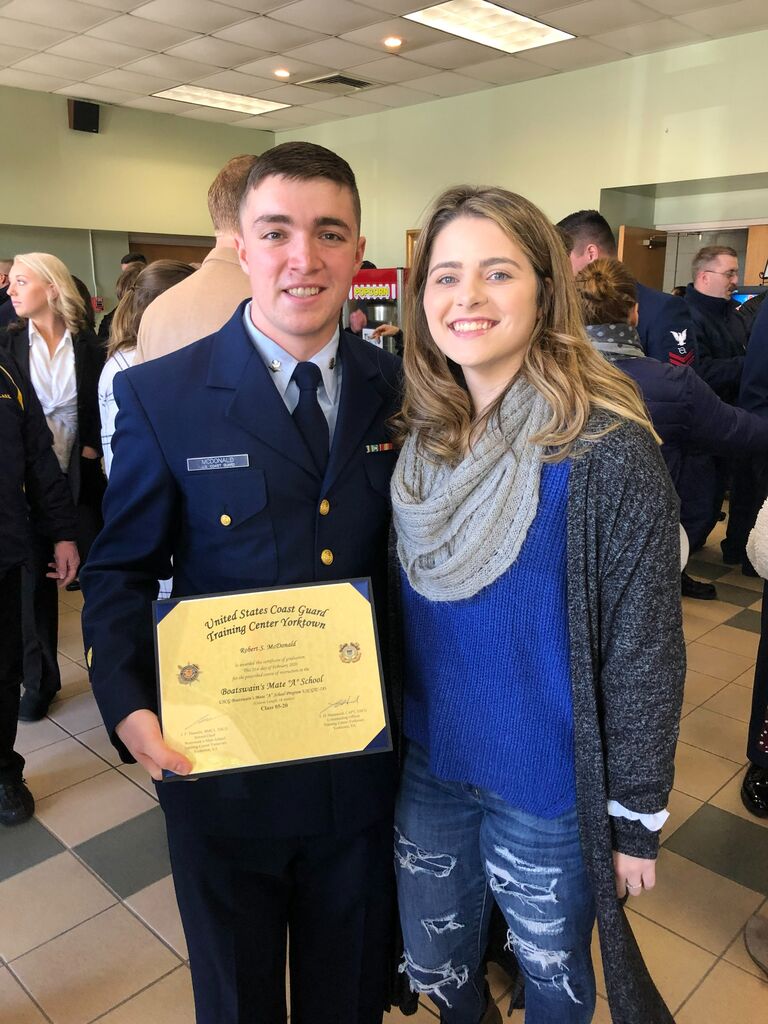 Bobby Graduates from A school