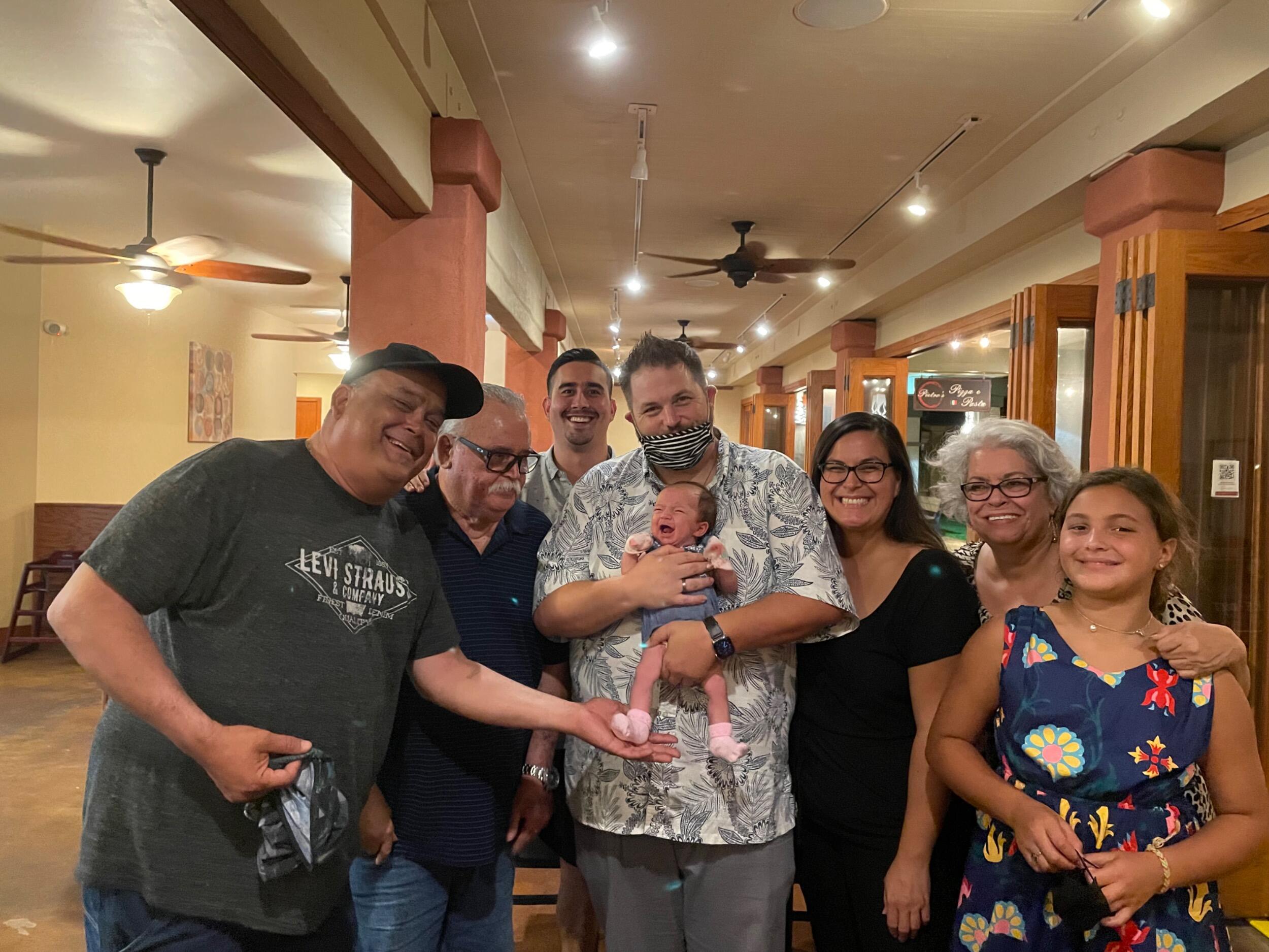 We introduce Aurora to Papa Jimmy