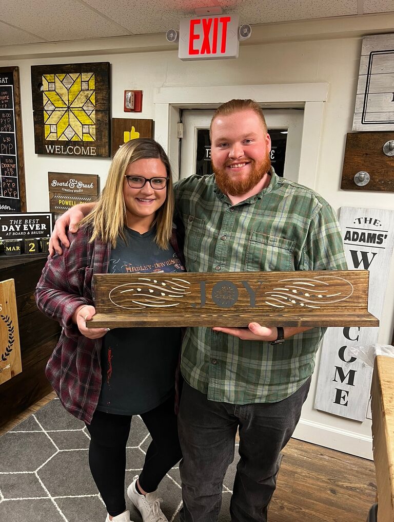 First Date at Board and Brush