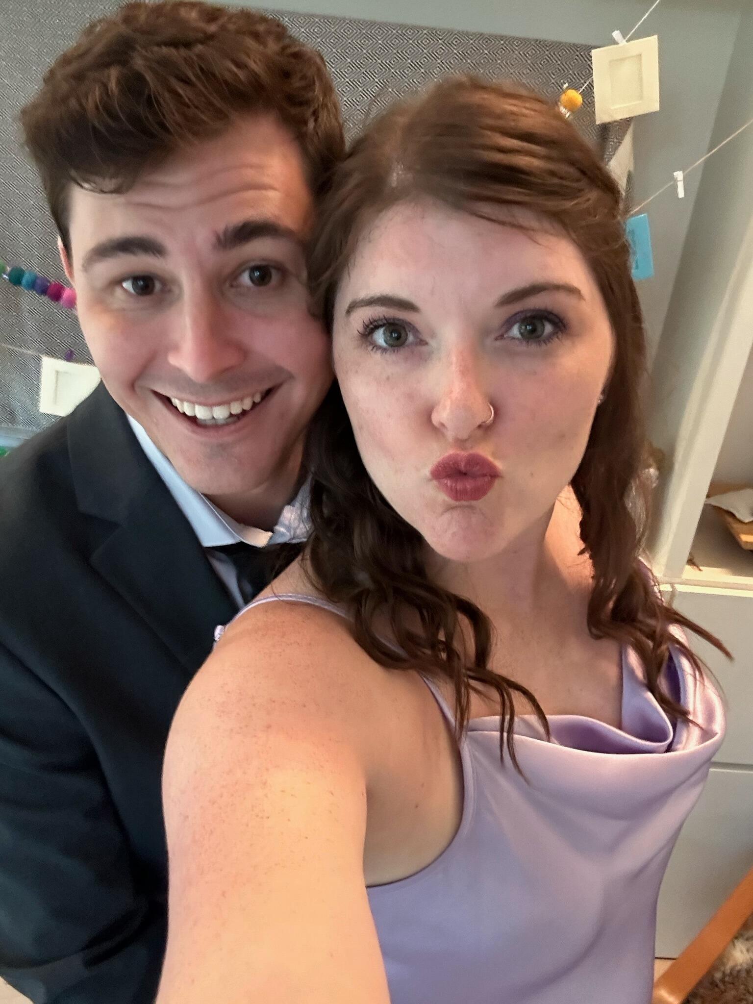 Jackie's sister, Liz, got married! Ryan met the whole family and then some.