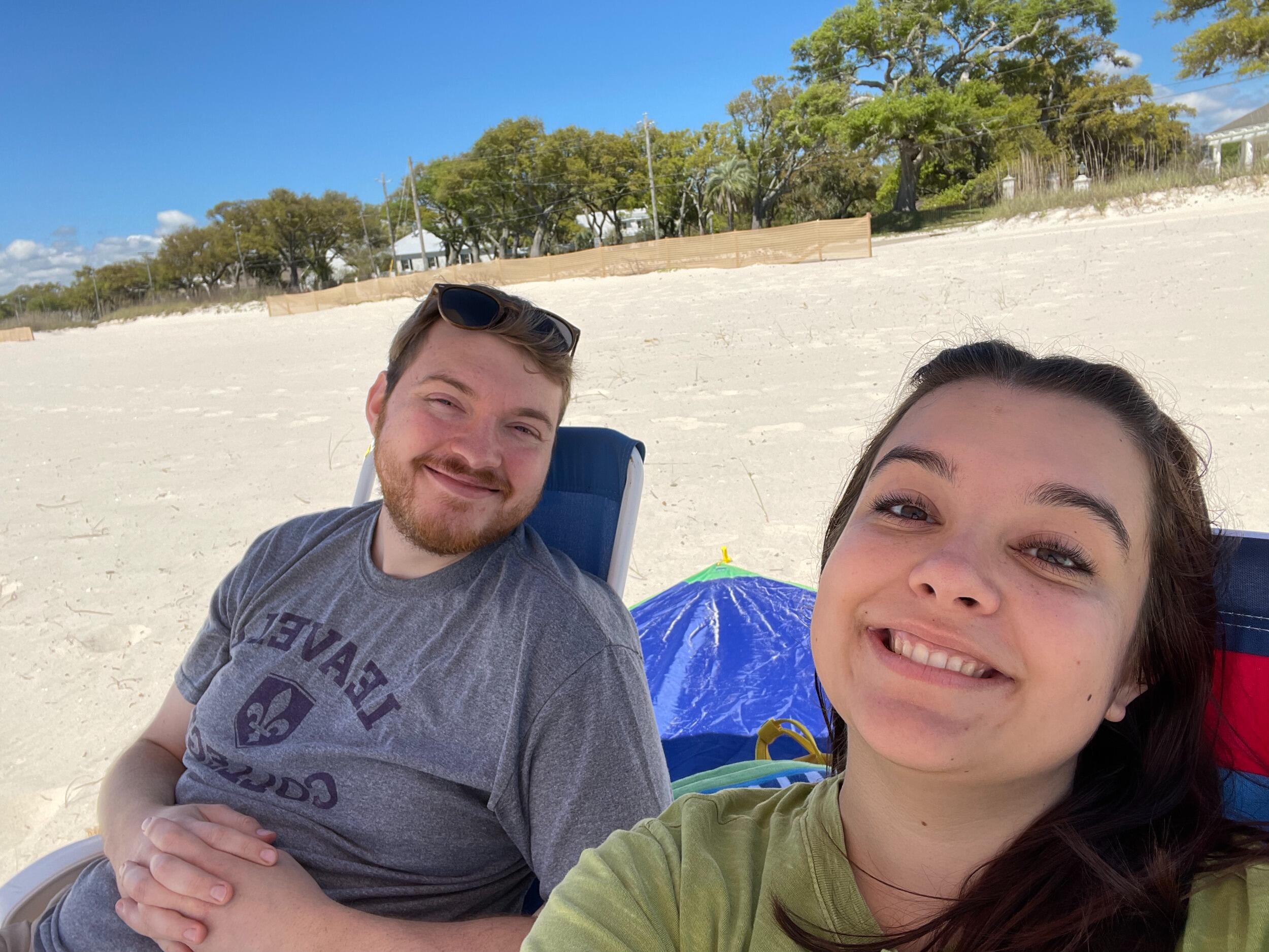 This was their first of many day trips to Bay St. Louis. Jonathan later said that this is where he knew he wanted to marry Jordan!