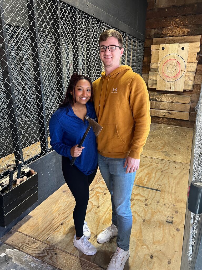 First Axe Throwing experience!