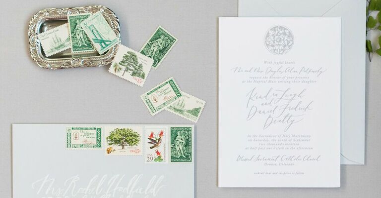 decide on and send wedding stationery to inform invited wedding guests
