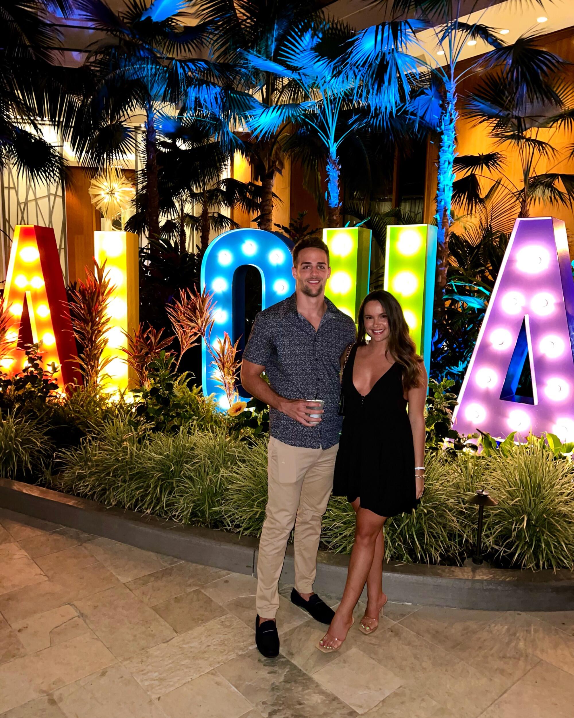 Celebrated Chris' success in Maui.