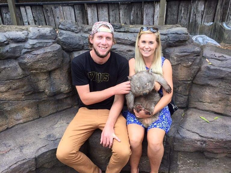 Where it all started!! Turns out we actually studied together for a bit but Casey took no notice until we had both moved over to Aussie. And it came somewhat official after 2 years of friendship, working and living in the outdoors together 
