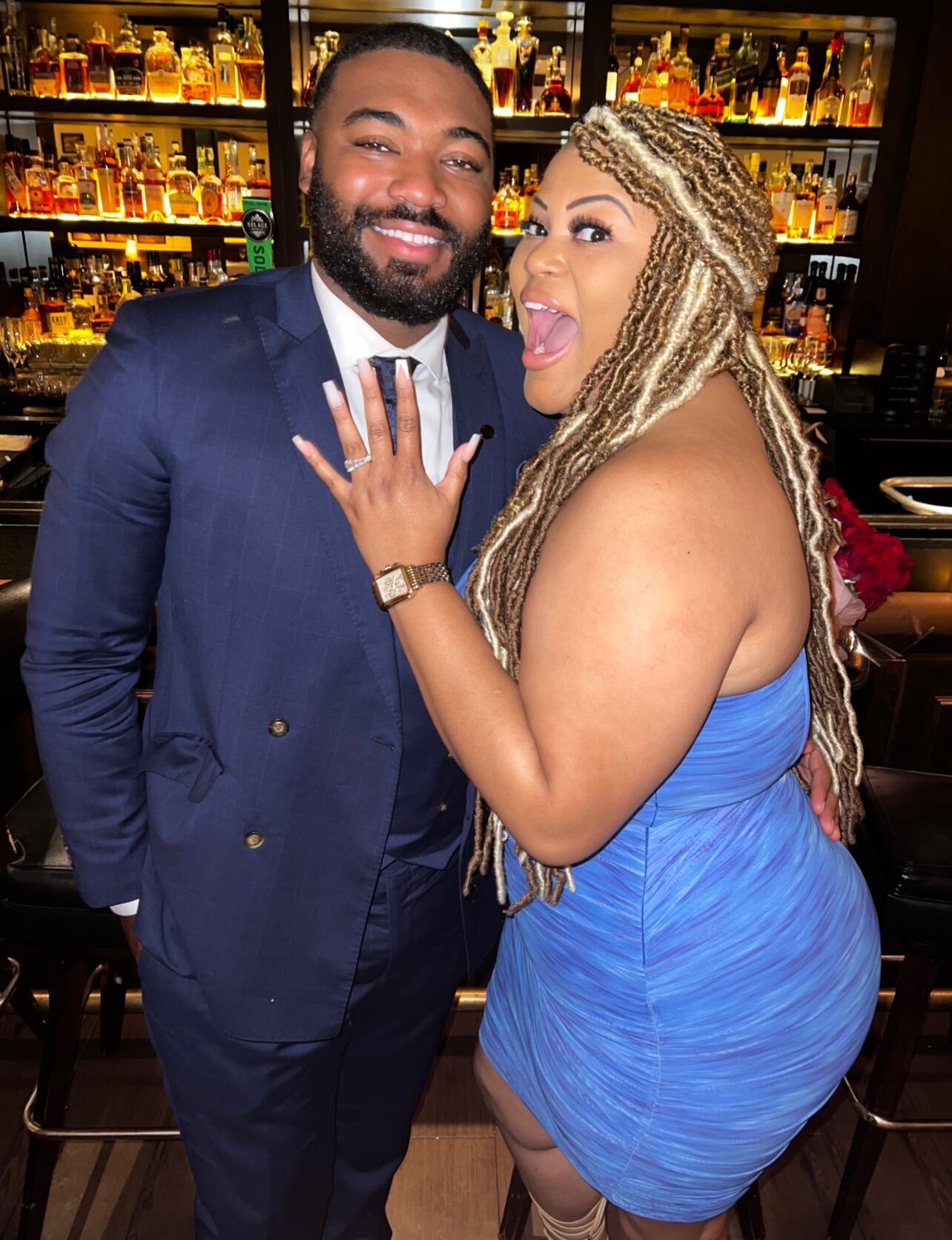 Now for the photos everyone has been waiting for … prepare for the flood … Leah said YES!