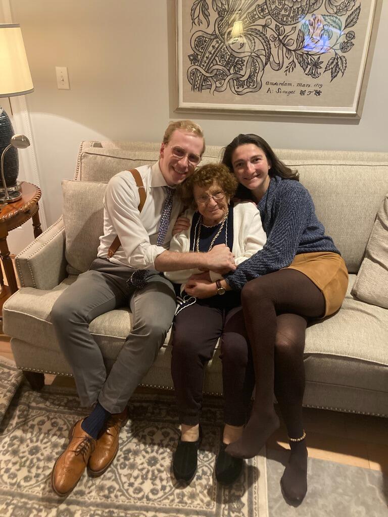 Our first Thanksgiving. Featuring Nana Sheehy.