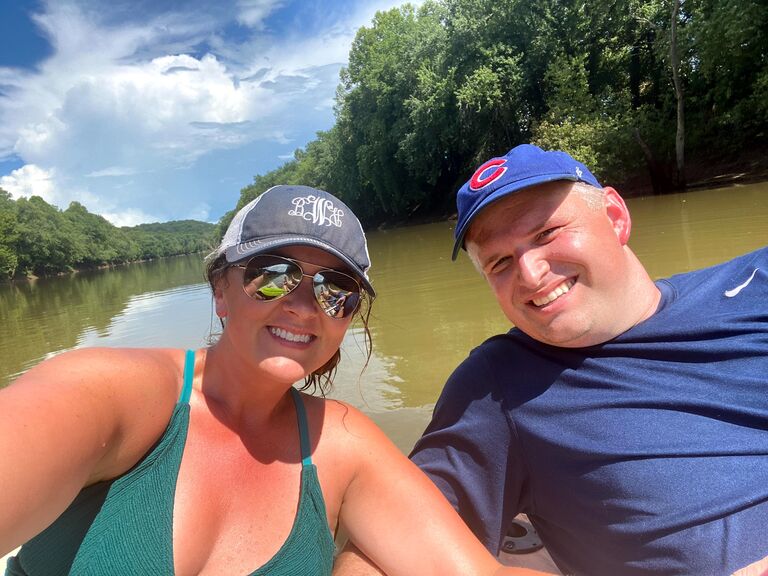 After several years of friendship, two divorces, too many projects to count, The Quarantine Experience, several weeks of a fall out from a disagreement... Chase and Brooke spent an afternoon talking things over and before the night was over, Brooke told him she loved him and the rest was history. 