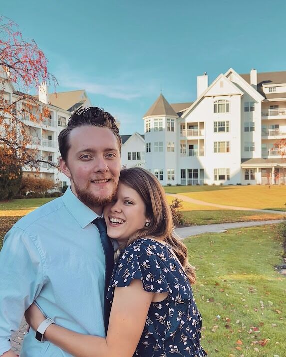 This photo was about 1 year into our relationship. Happy one year!