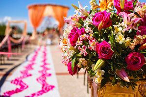 Elegant Decor With Jewelry and Flowers