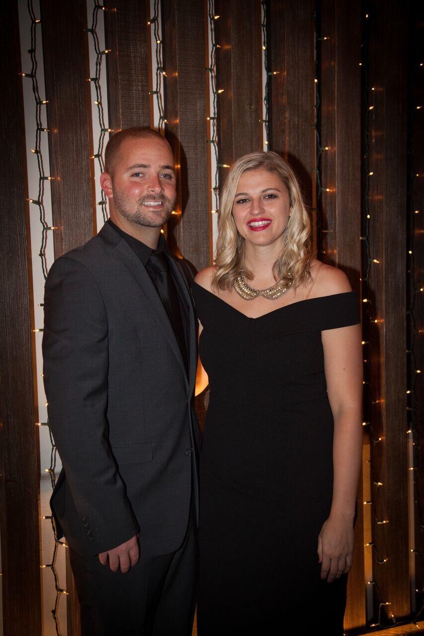 Work Holiday Party - the only time we actually take nice photos together. 