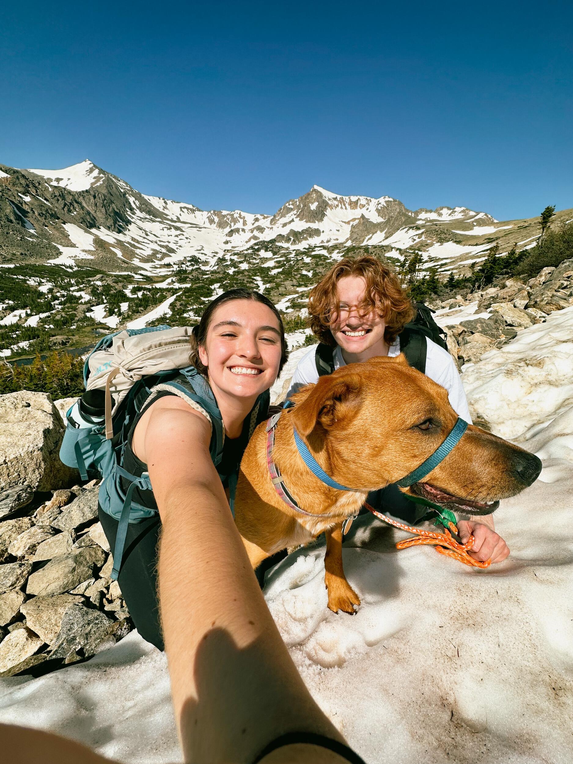 A memorable hiking trip with Cleo (Feel free to ask Davis why it is so memorable)
