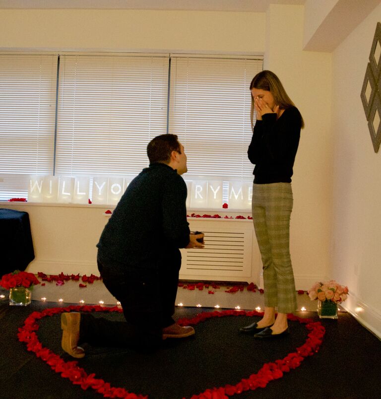 She said Yes!