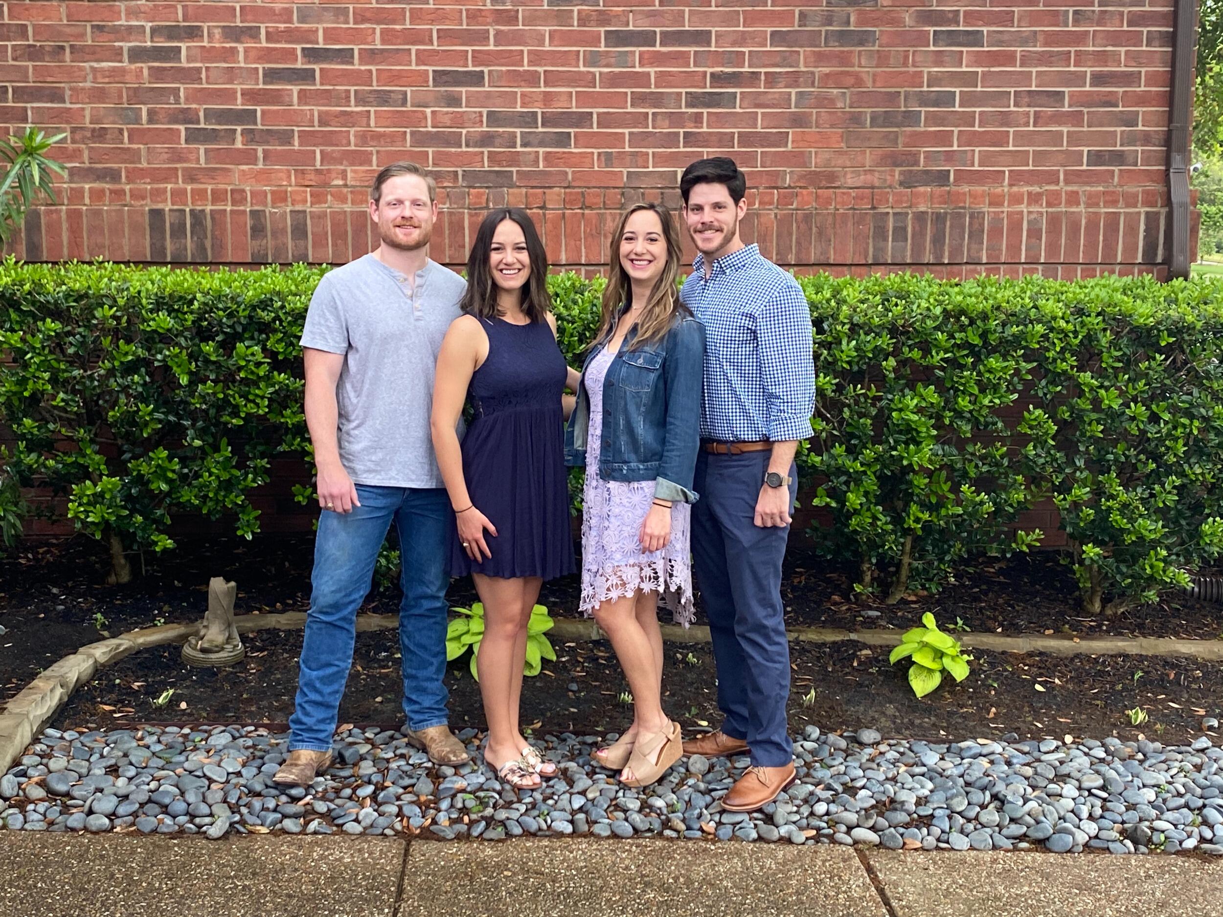 Spent Easter Sunday laughing and rejoicing with our families.