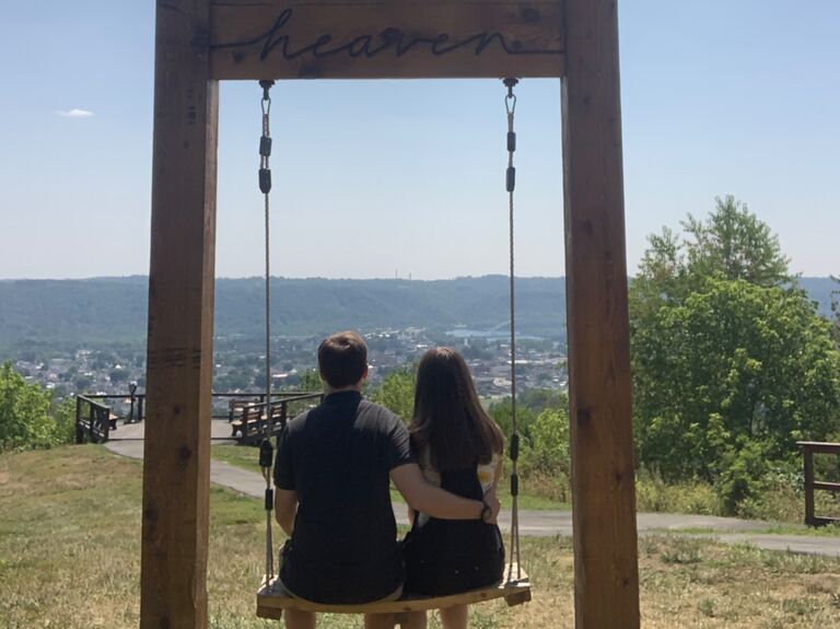 5 years dating, 6 years together, 9 years friends. Waiting on that marriage thing! 