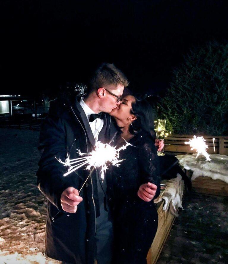 And Padmini visited Anders again, this was the second Holiday season that they spent together