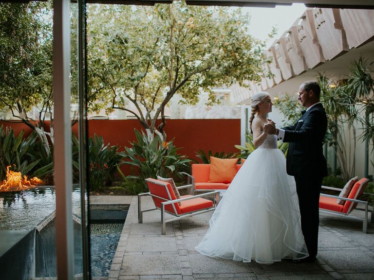 Modern wedding venue in Scottsdale, Arizona.