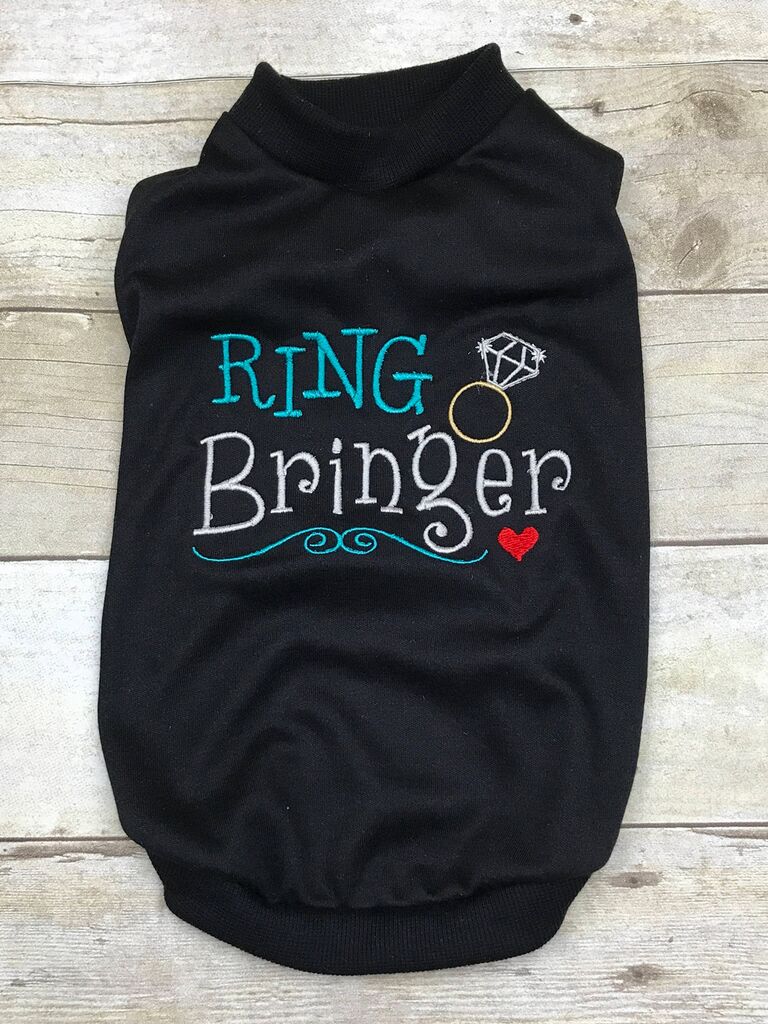 Dog ring bearer outfit
