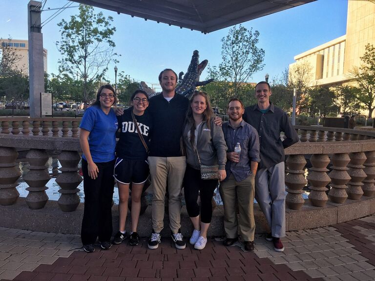 We began to get to know each other during a conference in El Paso, Texas.