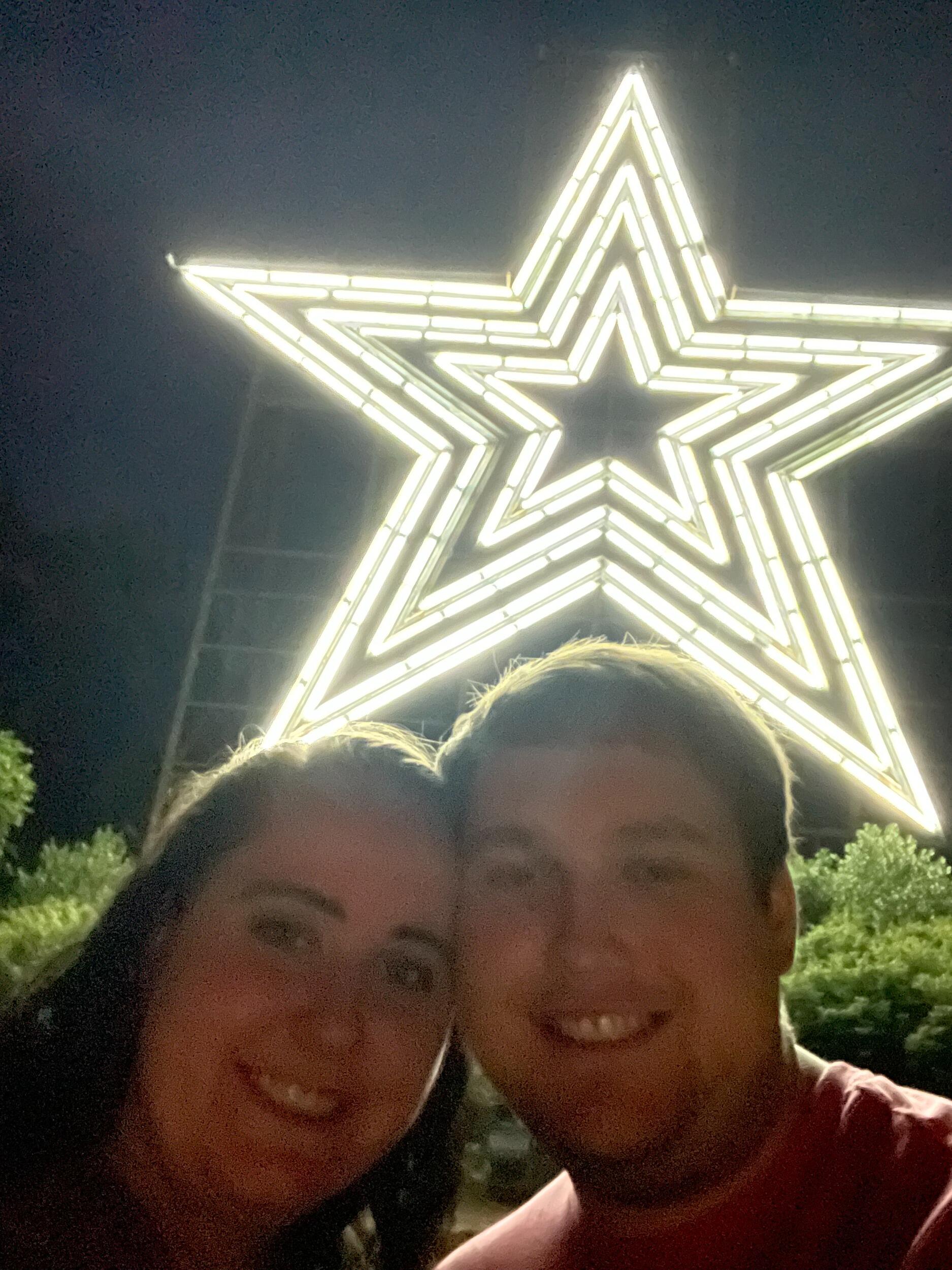 They met up in Roanoke for Cuban food but realized that "Cuba Petes" was the restaurant "Macado's" smoking bar. After Brett drove them up to the star to finish off their second date. 