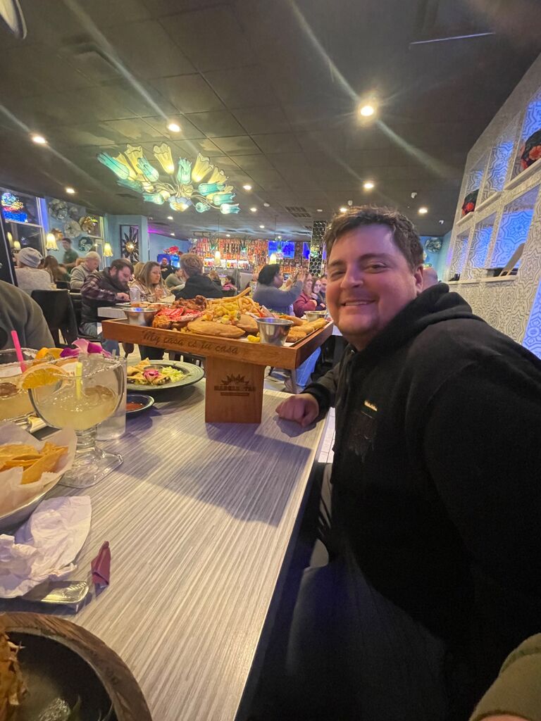 Saying farewell to one of our friends that is going to work at Walt Disney World.
